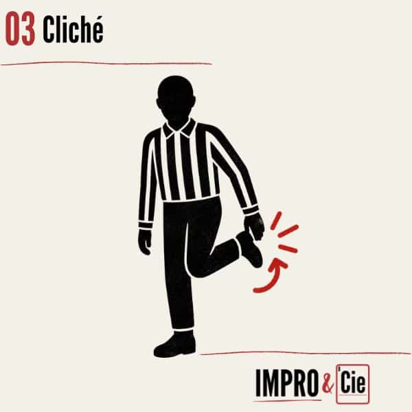 Fautes en match d’improvisation | Le guide complet des pénalités 4 Match d'impro - pénalité - cliché