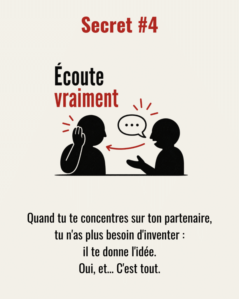 Impro | Libère ton jeu sur scène 4 Secret 4