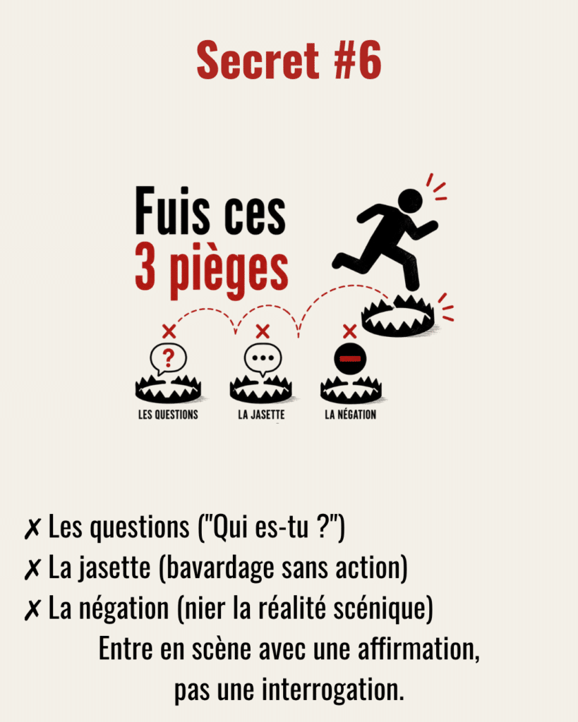 Impro | Libère ton jeu sur scène 6 Secret 6