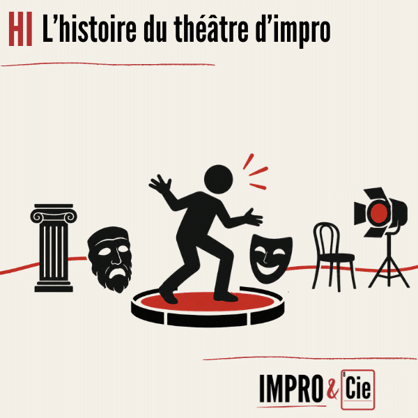 Aux origines de l&rsquo;impro | 2500 ans d&rsquo;histoire du théâtre