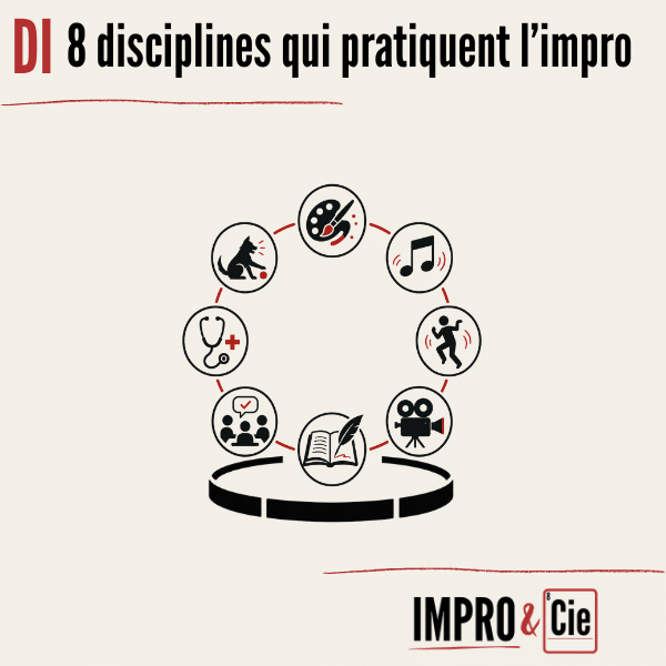 Dans quelles disciplines pratique-t-on l&rsquo;improvisation ?